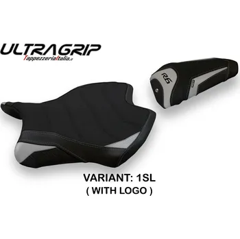 Moto sedlo TPZ Italia potah sedla Yamaha R6 (17-25) Helsinki 1 ultragrip model potah sedla: bez loga 6BL (black)