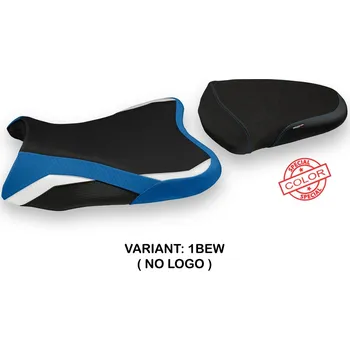 Moto sedlo TPZ Italia Potah sedla Suzuki GSX R 600 / 750 (06-07) Nikiti special color model potah sedla: bez loga 1BEW (blue-white)
