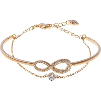 Náramek Swarovski Infinity 5518871 5,9 cm