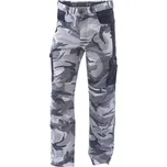 CRV CRAMBE / Maskáčové kalhoty - šedá camouflage XXXL