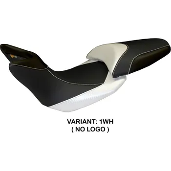 Moto sedlo TPZ Italia Potah sedla Ducati Multistrada 1200 (10-11) Noto 3 model potah sedla: s logem 1WH (white)