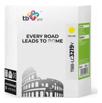 Počítač Ink. kazeta TB kompat. s Brother MFC-J5330DW, Yellow, TBB-LC3219Y