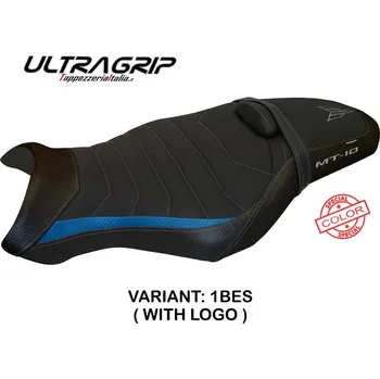 Moto sedlo TPZ Italia potah sedla Yamaha MT-10 Leno special color ultragrip model potah sedla: s logem 2GRY (grey-yellow)