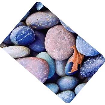 Rohožka Numberoplus Dveřní rohožka 40x60 cm - Mořské kamínky Barva: Modrá