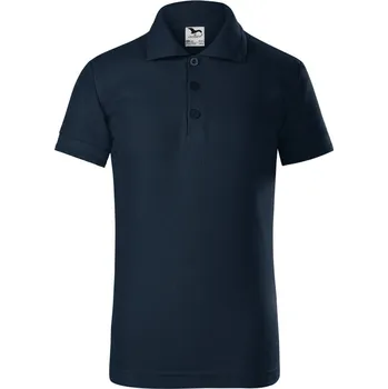 Dívčí košile Malfini Pique polo Dětská polokošile 222 námořní modrá 110