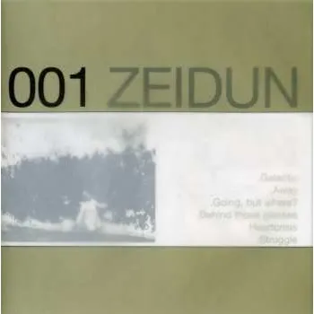 Zahraniční hudba LP Zeidun: 001 2022 Black Vinyl