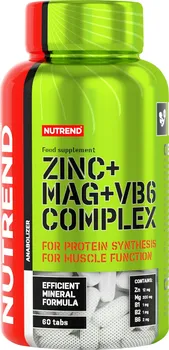 Nutrend Zinc+Mag+VB6 Complex 60 tbl.