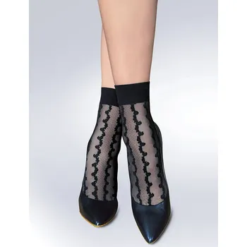 Dámské ponožky Knittex ponožky 12211 Eden 20DEN - černá, 36-41