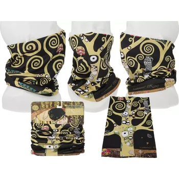 Šátek Carmani® Carmani - Šátek G. Klimt, The Tree of Life- strom života - 26,5*36,5 cm