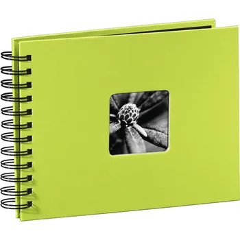 Fotoalbum Hama album klasické spirálové FINE ART 24x17 cm, 50 stran, kiwi
