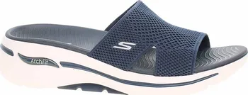 Dámské pantofle SKECHERS Go Walk Arch Fit Worthy Navy