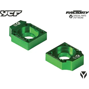 Řetěz na kolo Napínák řetězu pitbike YCF Barva: Zelená