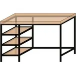 - K20 systém pracovní stůl černý mat Rozměr: 1500x800x600 mm