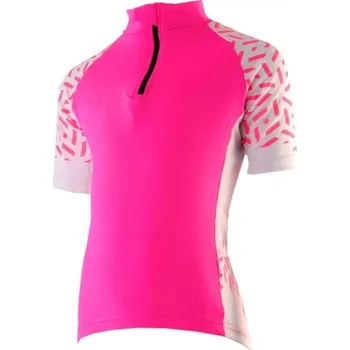 cyklistický dres dětský dres Axon Nippon Jr, růžová - vel. 152 306385