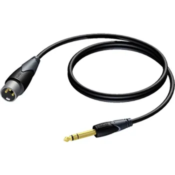 Audio kabel ProCab CLA724/5 - Jack 6,3 Stereo - XLR M - 5m