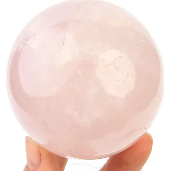 Přírodní kámen Růženín koule 577g Ø 73mm