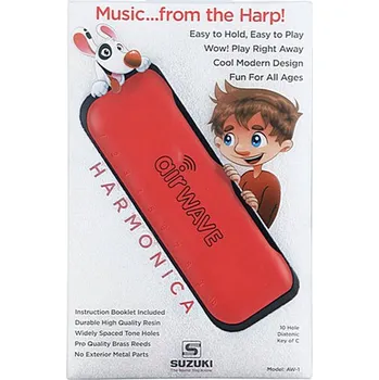 Foukací harmonika SUZUKI AW-1 Airwave Red