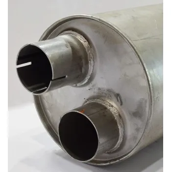 Výfukový systém Tlumič výfuku DAF LF45, 1150x270x270 mm, Euro 2 POLMO 61.07