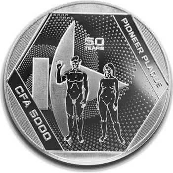 Pressburg Mint Pioneer Plaque 1 Oz