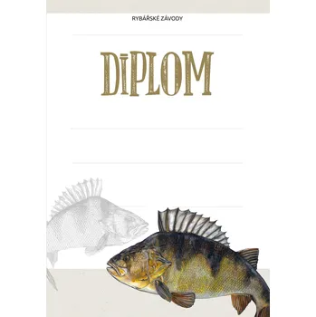 Diplom pro rybářské závody A4 na výšku typ závodu: lov dravců II