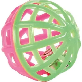 Hračka pro kočku Trixie Sada 3 ks plastových míčků s rolničkou 3,5-4 cm