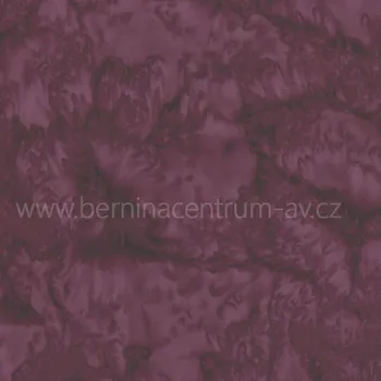 Hoffman 3018-241 bali batika červená bavlněná látka patchwork