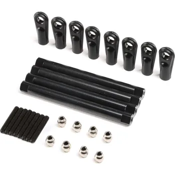 RC vybavení 1:8 Losi LMT: Uložení nápravy horní 4-bodové (4ks)