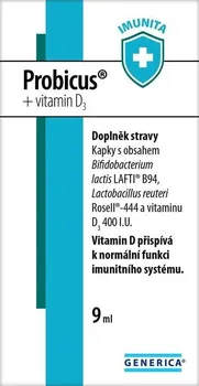 Generica Probicus + vitamin D3 9 ml