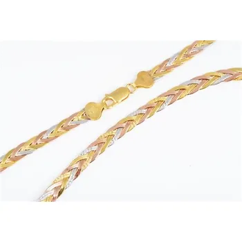 Náhrdelník Stříbrný proplétaný náhrdelník 42 cm 62529F + dárek zdarma