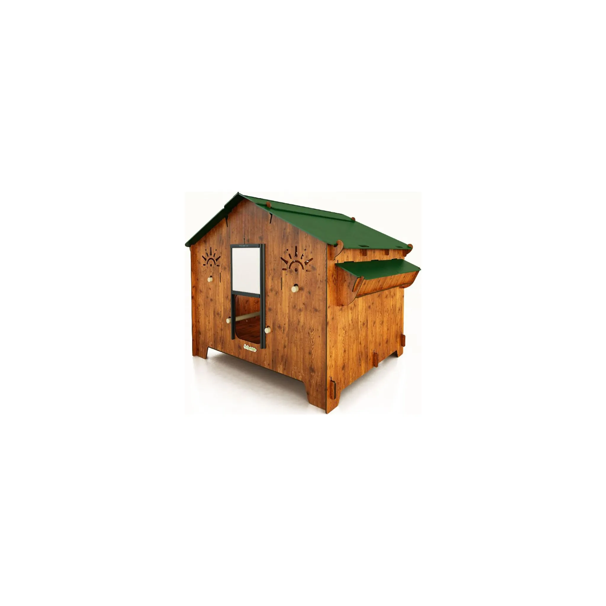 Fotografie 1 - Kurník Cucciolotta Polly Farm Evolution 3XL 130 x 110 x 110 cm