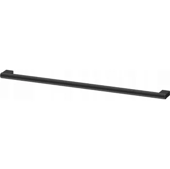 Koupelnový nábytek Cersanit Larga, skříňkové úchytky 35cm 2ks, černá, S599-0141