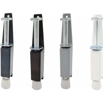 Dveřní kování SATOS Stavěč dveřní 180 mm různé barvy Barevné provedení: hnědá