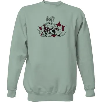 Pánská mikina Mikina bez kapuce Unisex s potiskem PLS in da Hell for Men pánské