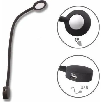 LED páska Design Light LED světlo MODUS TOUCH 2xUSB černá