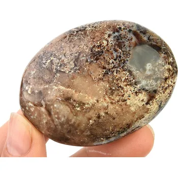 Přírodní kámen Tmavý opál hladký kámen (71g)