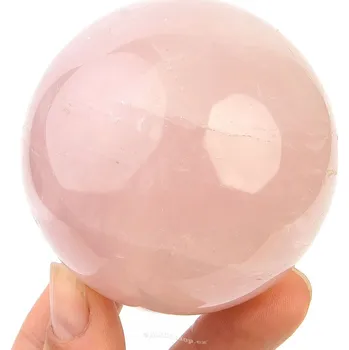 Přírodní kámen Růženín koule 387g Ø 64mm