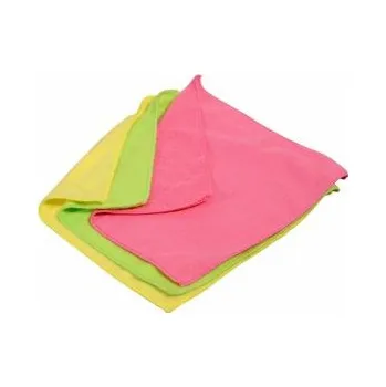 Utěrka Mycí utěrky MICROFIBER 40x40cm 3ks, čistící utěrka MICROFIBER 40x40cm