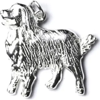 Přívěsek Šperky4U Stříbrný přívěsek bernský salašnický pes - CS3119