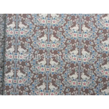 Tilda Fabrics Tilda Plum Garden 999-390 květovaná bavlněná látka patchwork