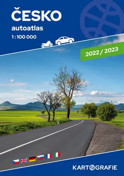 Česko: autoatlas 1:100 000: 2022/2023 - Kartografie PRAHA (2022, kroužková)