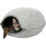 Trixie Plstěná jeskyně LUNA se zipem 40 x 24 x 46 cm světle šedá