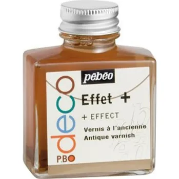 Speciální výtvarná barva Pébéo déco Effect+ Antický lak 75 ml