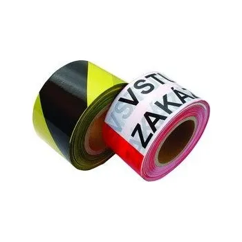 Lepicí páska Páska varovací 8 cm x 250 m "zákaz vstupu"