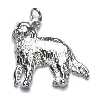 Přívěsek Stříbrný přívěsek pes irský setr