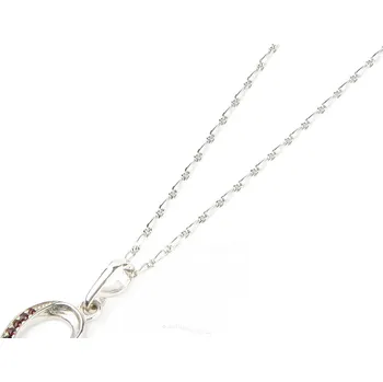 Řetízek Jemný řetízek 55cm Ag 925/1000 + Rh (cca 2,4g)