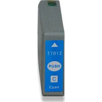 VybavKancl Epson T7012 - kompatibilní cartridge s čipem, XXL kapacita cyan