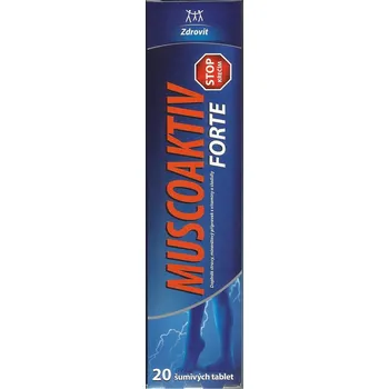 NP Pharma Zdrovit Muscoaktiv Stop křečím Forte 20 tbl.