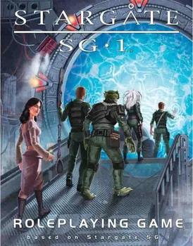 Příslušenství k deskovým hrám Wyvern Games Stargate SG-1 Roleplaying Game Core Rulebook