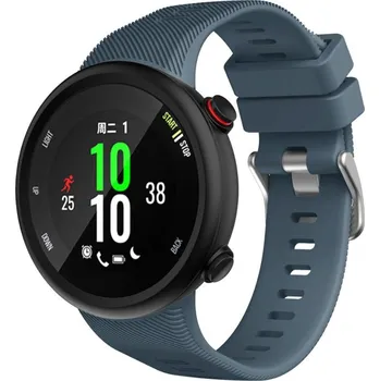 Příslušenství k chytrým hodinkám eses Silikonový řemínek pro Garmin Forerunner 45, Forerunner 45S a SWIM 2 - Modrošedý