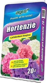 Substrát Agro Substrát pro hortenzie s přídavkem hnojiva 20 l